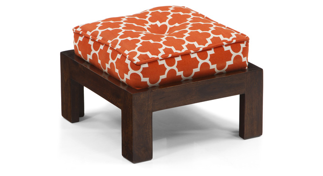 Caffino Coffee Table Set(Walnut&Morocco Lattice Rust)